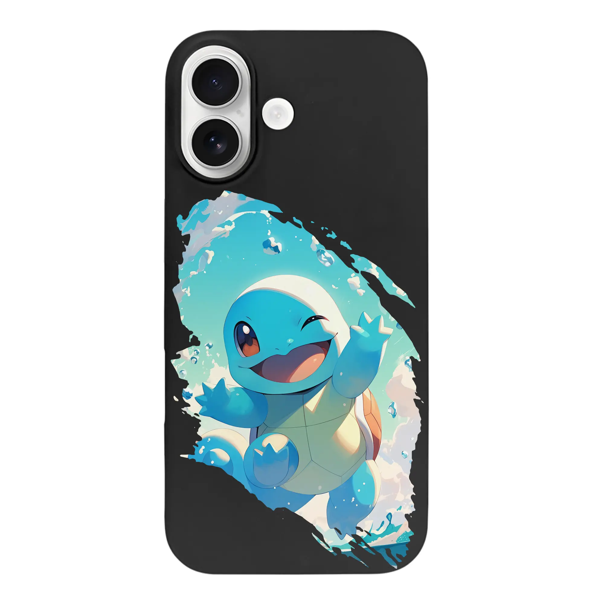 ポケモン グッズ,ゼニガメ - iPhone 17 シリーズ シリコンケース 薄型 耐衝撃 指紋防止 ソフトタッチカバー 精密フィット 傷防止 保護ケース iPhone 17/17 Air/17 Pro/17 Pro Max 対応